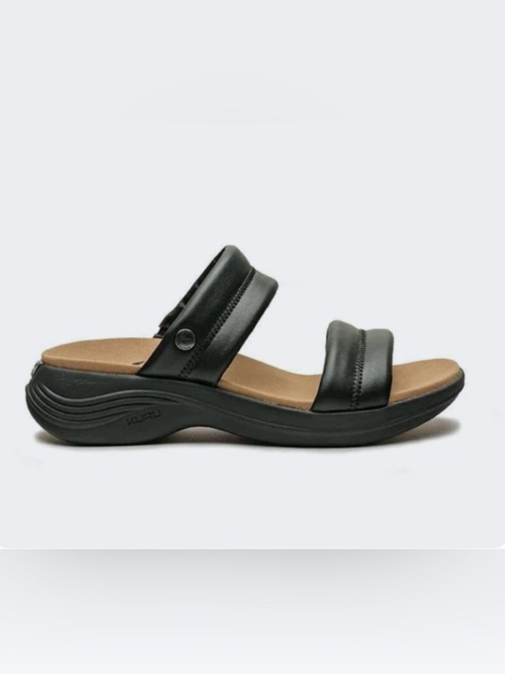 KURU Coda Mesa Leather Slide Sandals